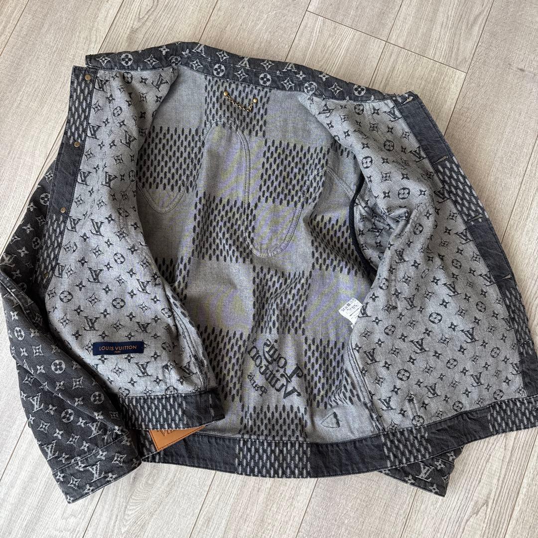 断捨離さん　LOUIS VUITTON ×NIGO デニム ジャケット52
