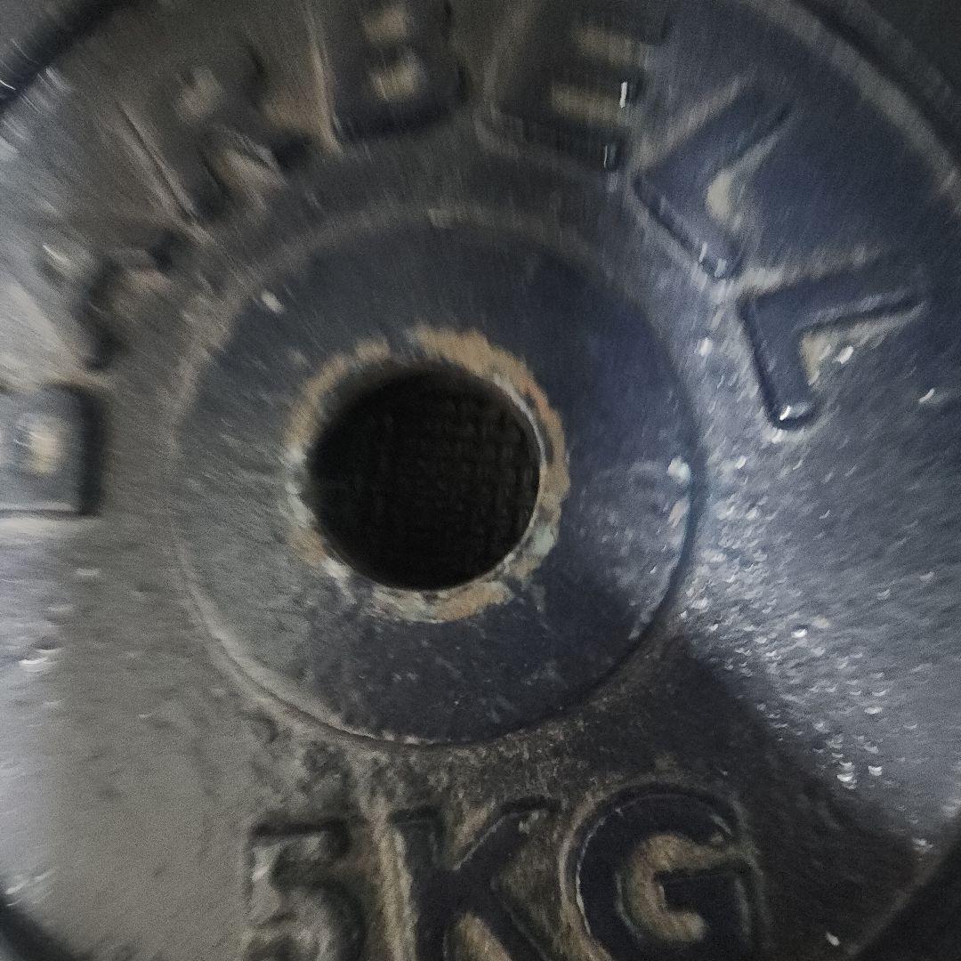 FIGHTING 5KG バーベルプレート 4枚セット