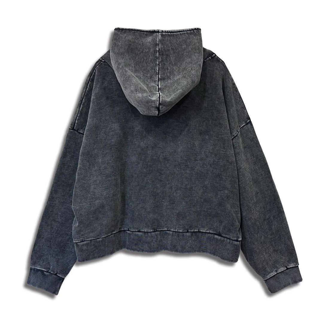 MAZZEL ジップアップパーカー