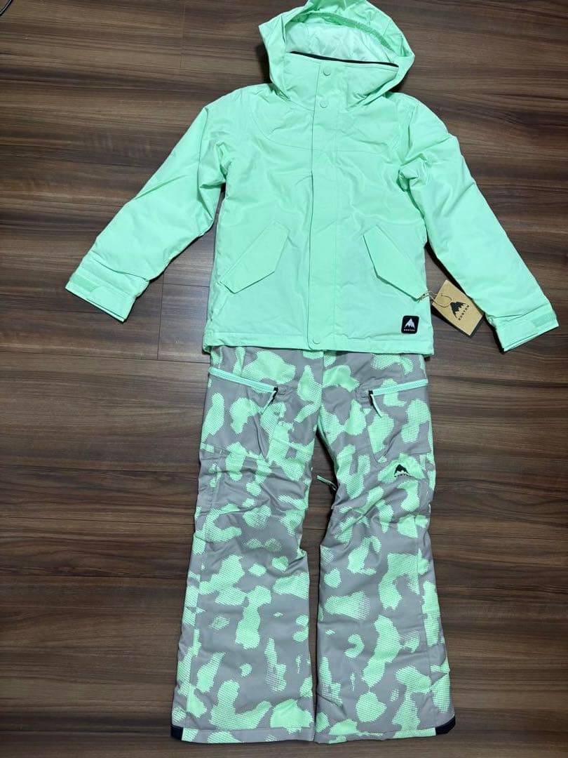 バートン　キッズスノーボードウェア上下セットアップ　Mサイズ