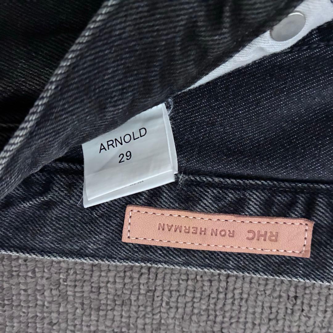 パンツ RHC/Ron Herman ARNOLD black indigo denim