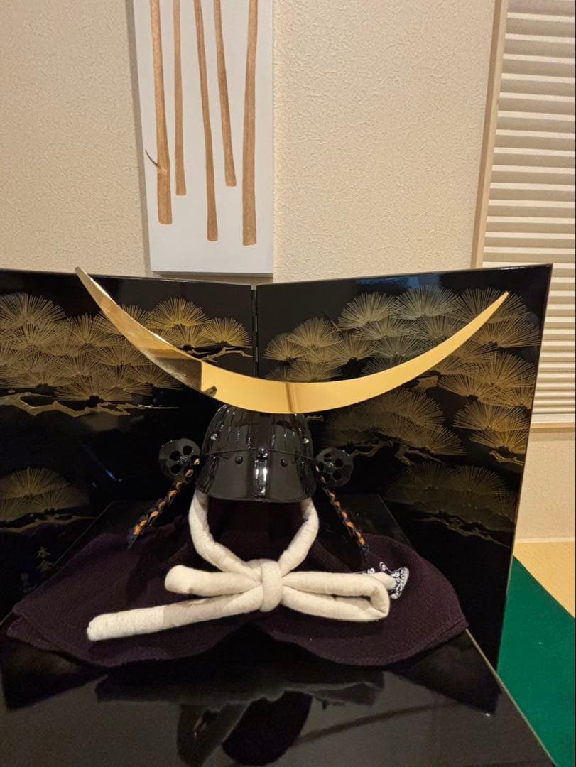 伊達政宗の兜　5月人形