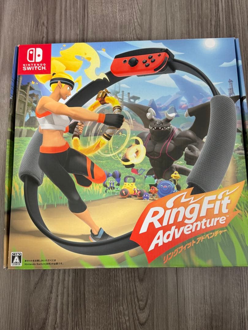 リングフィット付Switch本体セット microSD＆ケース付