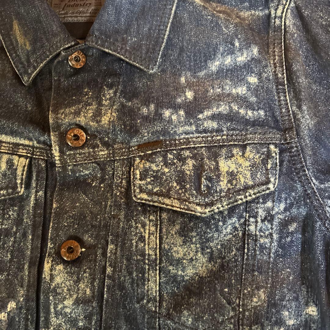 Diesel デニムジャケット　ディーゼル　ジャケット　ヴィンテージ風