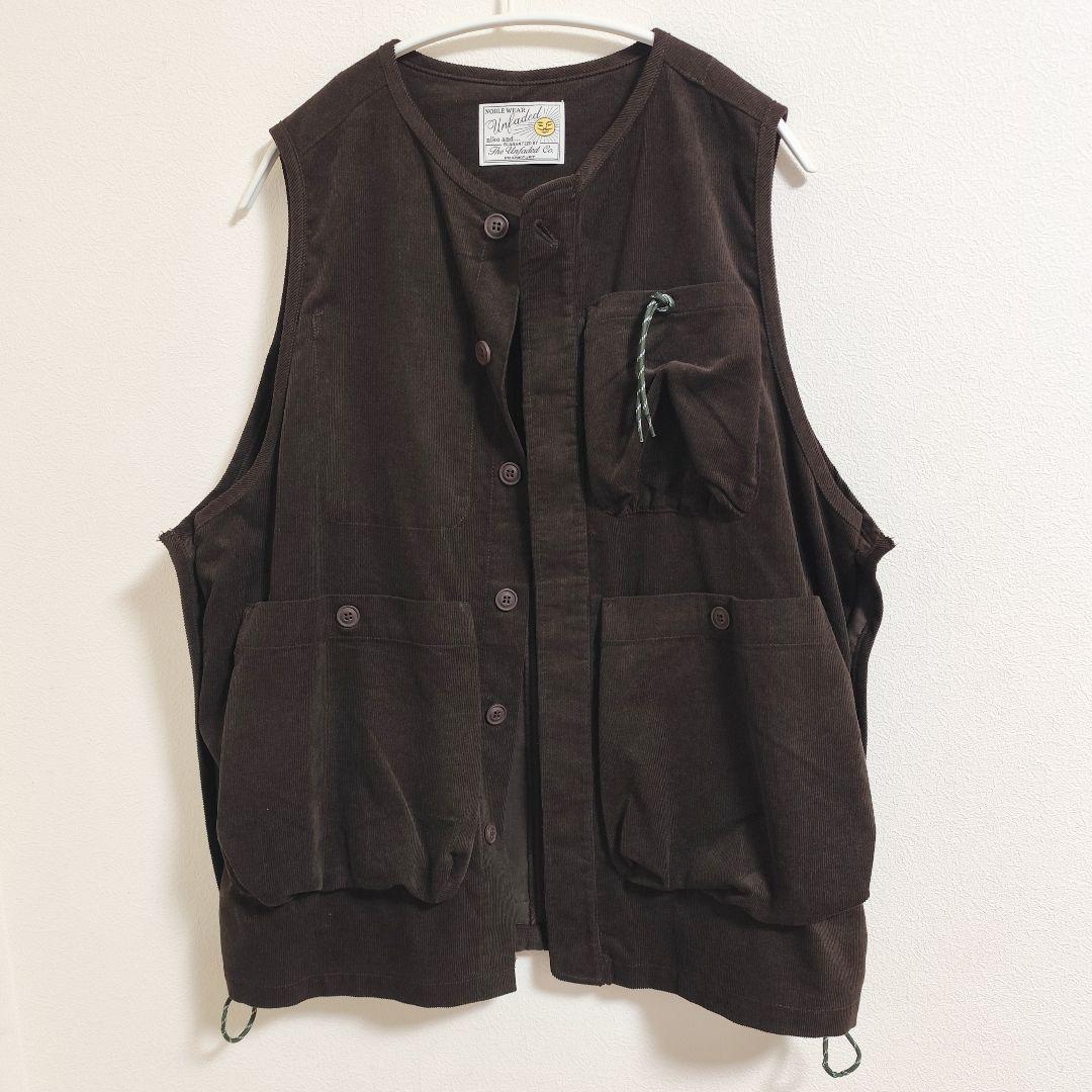 niko and...　ニコアンド　ボーイズシルエットポケベスト2　ブラウン