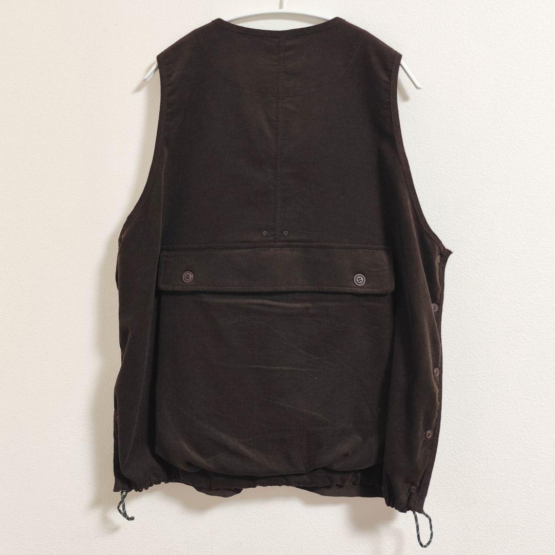 niko and...　ニコアンド　ボーイズシルエットポケベスト2　ブラウン