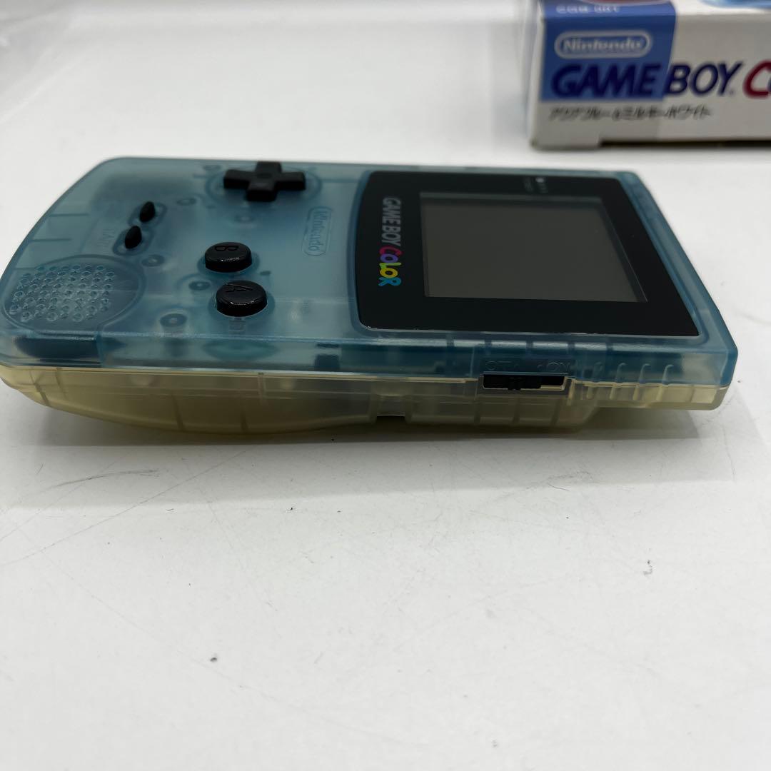 ゲームボーイカラー 本体　アクアブルー　ミルキーホワイト　ローソン限定