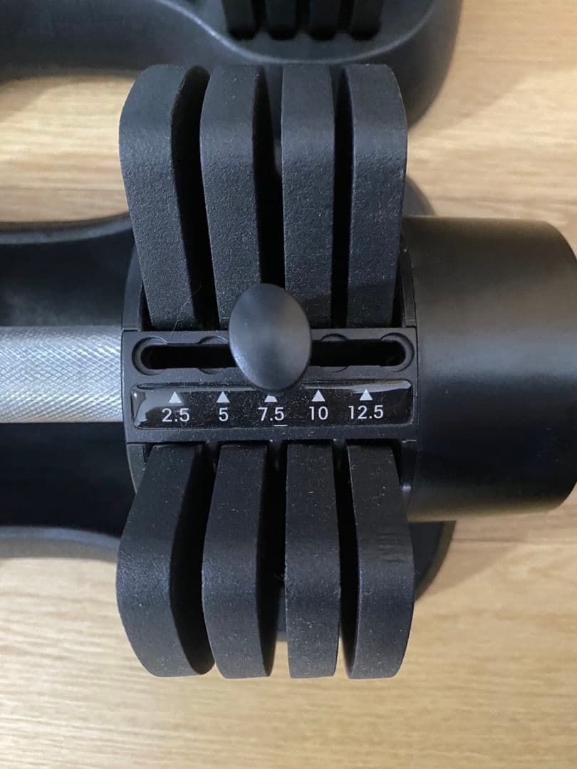 STEADY 可変式ダンベル（2.5〜12.5kg）①