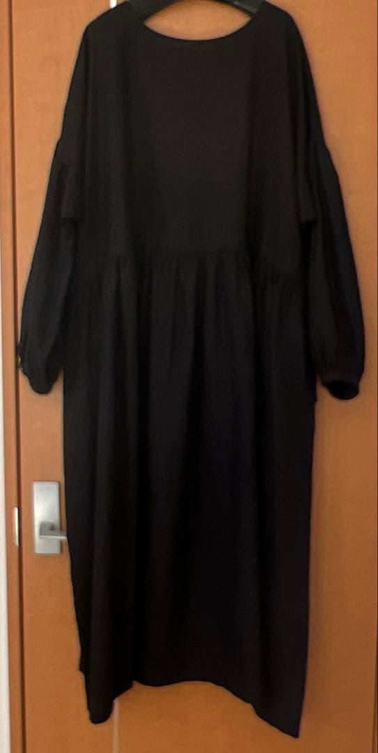 【新品未使用】wafu／ポワン袖ワンピース￼