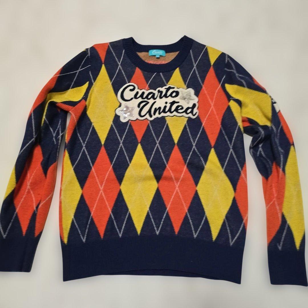 Cuarto United アーガイル柄セットアップ