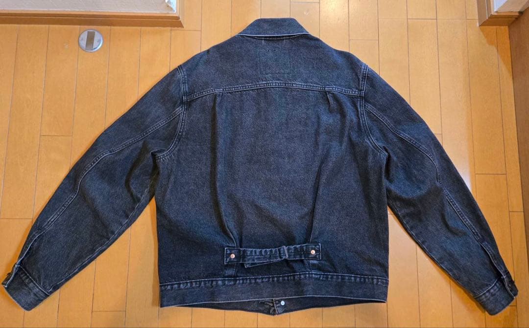 リーバイス TYPE1 トラッカージャケット ブラック サイズM