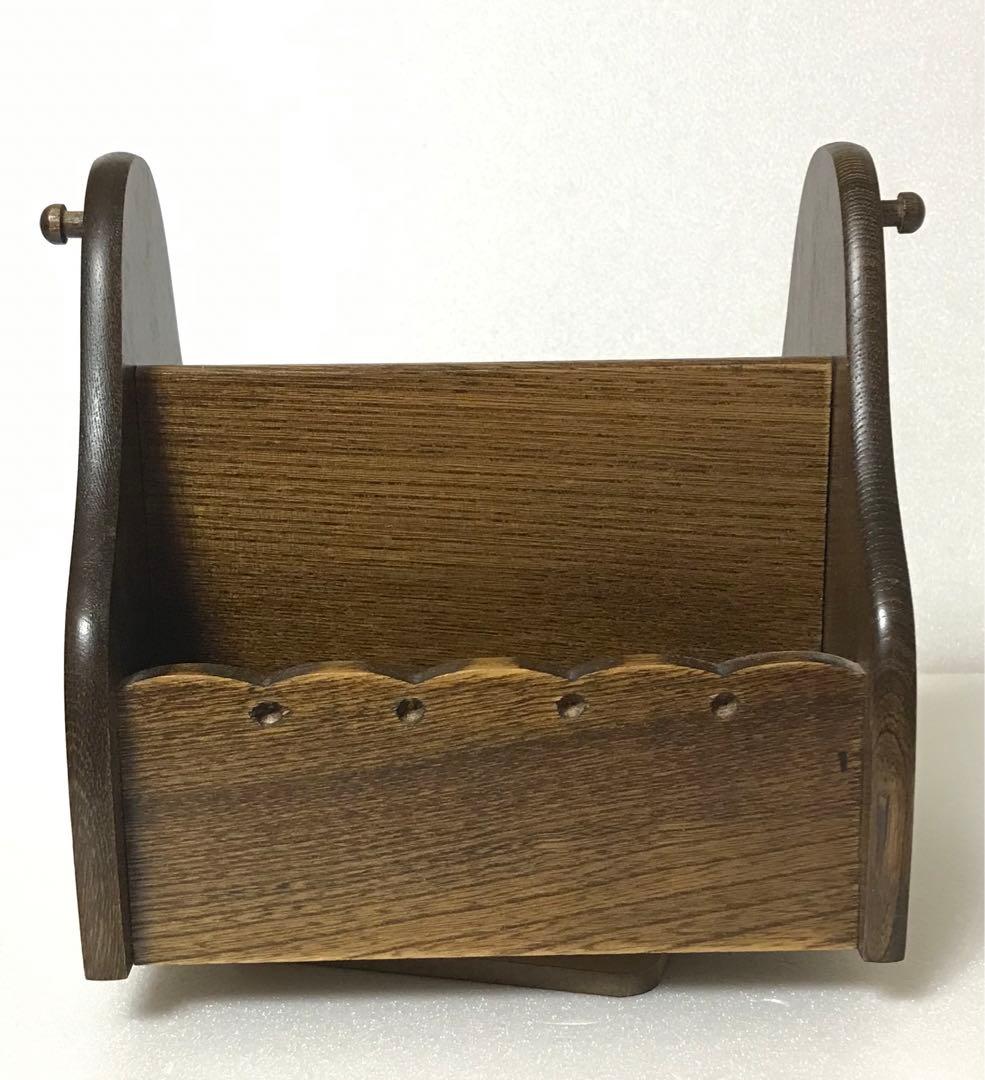 【昭和レトロ☆60年代//70年代】回転式小物ケース リモコンケース