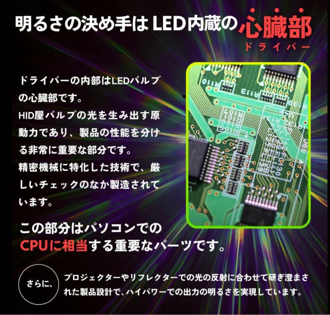 HID屋 H4 LED ヘッドライト Qシリーズプラチナ 新品未使用品