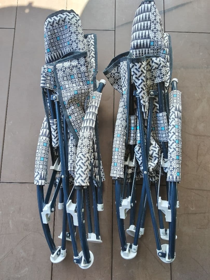 ロゴス×ナノユニバース　あぐらチェア　nanouniverse LOGOS 2脚