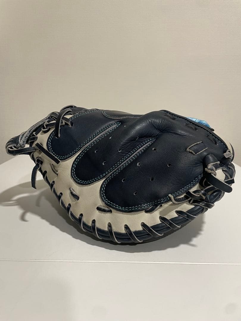 Global Elitダイバーシティブルー 軟式 キャッチャー オーダーグラブ
