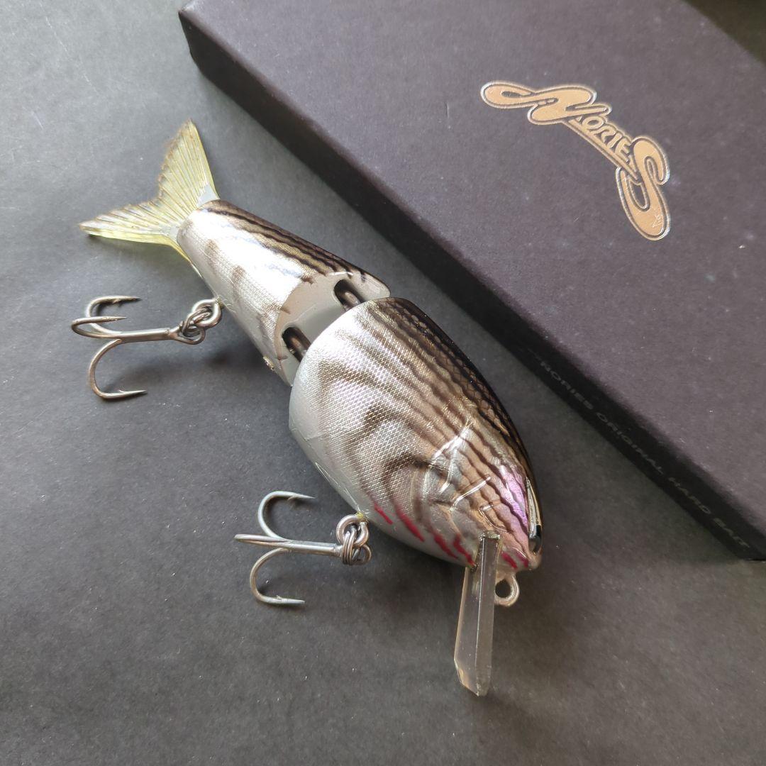 美品 ヒラクランク100 ノリーズ シルバーウッド 田辺哲男