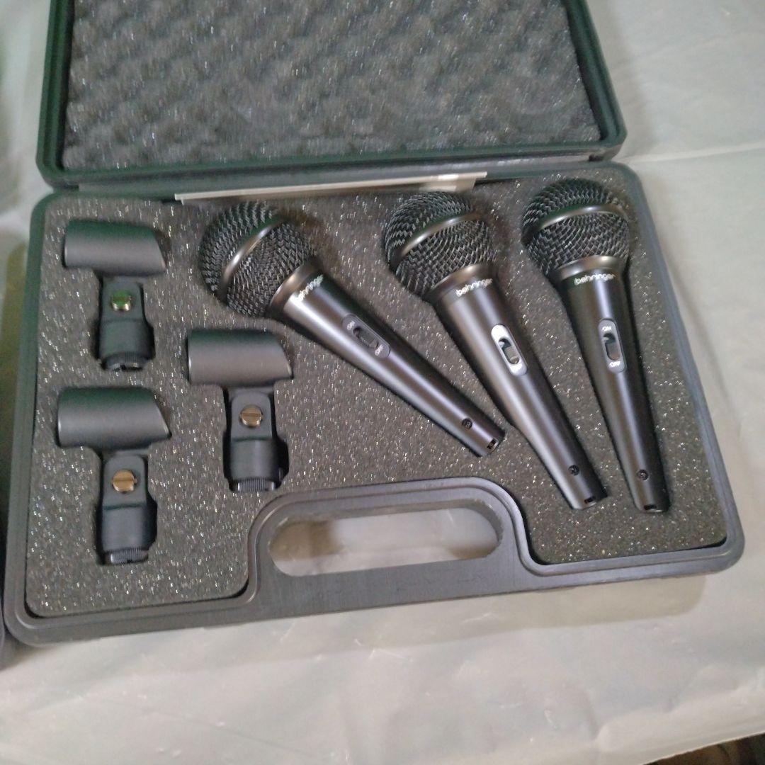 ダイナミックマイク3本セット×2箱（ケース付き）XM1800S