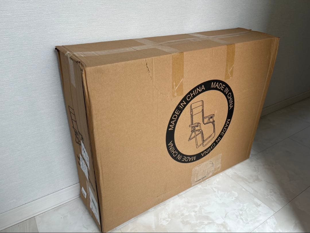 新品　アウトドアチェア リクライニングチェア 折りたたみ オットマン