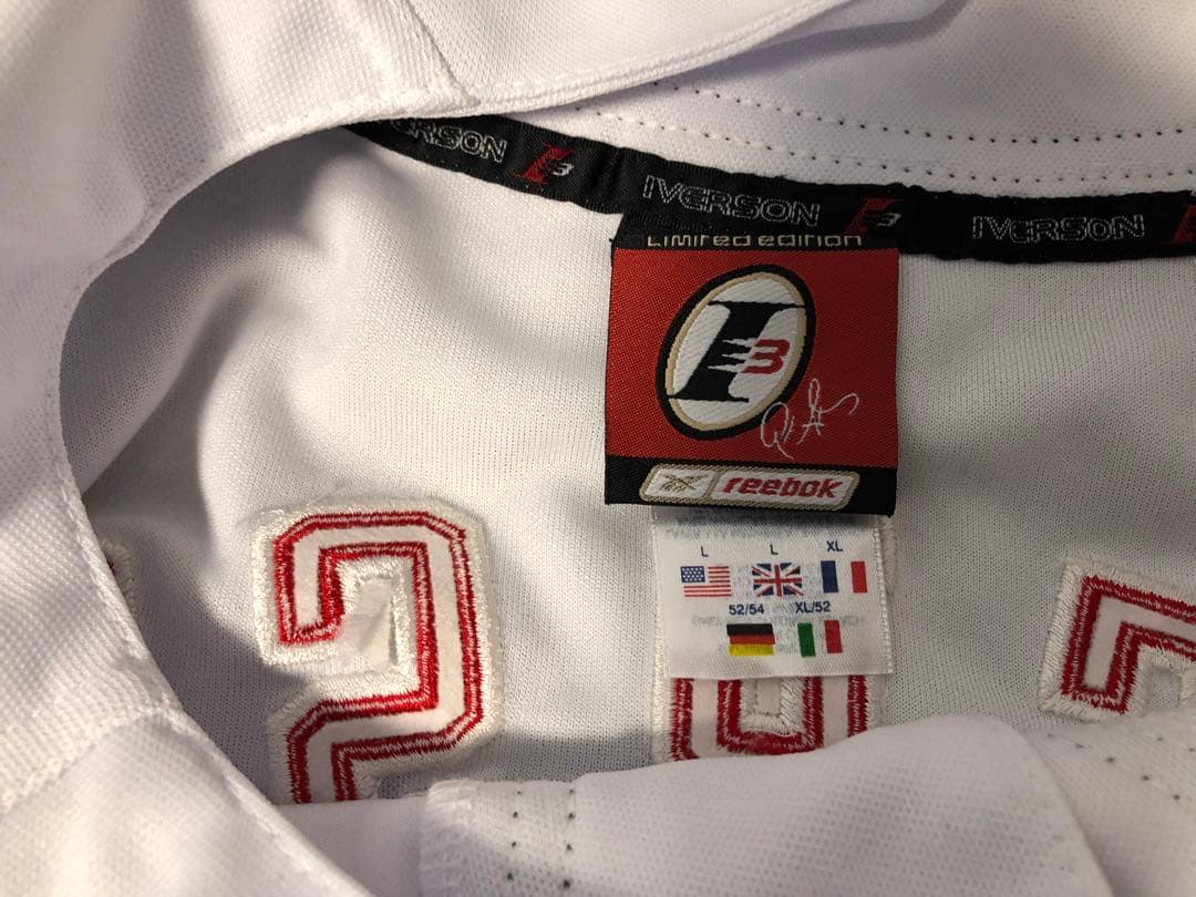 アレンアイバーソン ベースボールシャツ ヴィンテージ 古着 nba