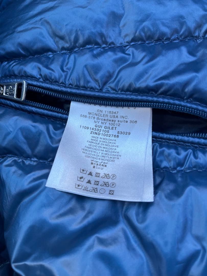 や*つ様 【当日または翌日発送】 モンクレール MONCLER GUI ダウンベ