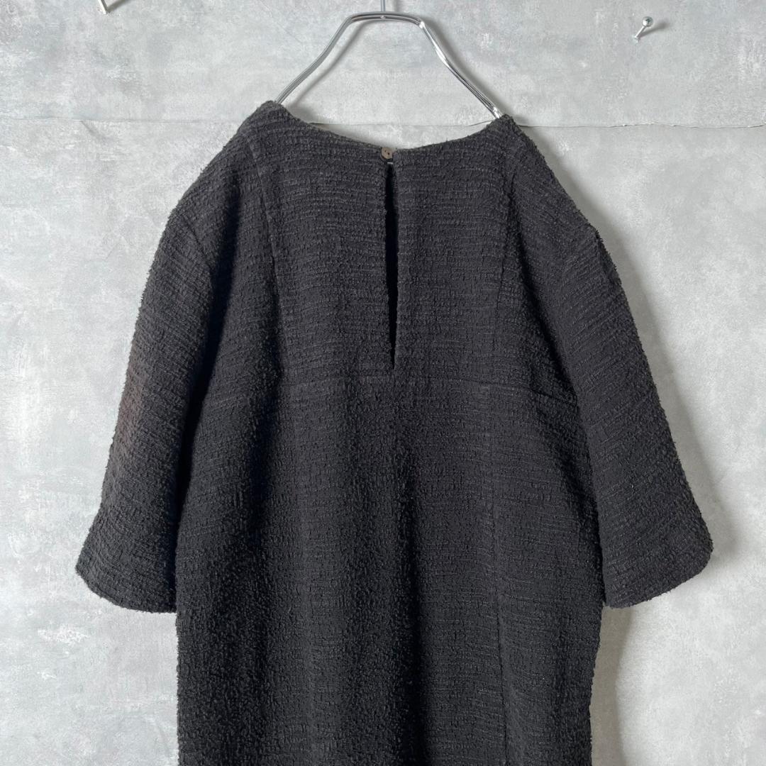 Hella ヘラ パイル地 半袖 ロング ワンピース 伊藤颯希 N1261