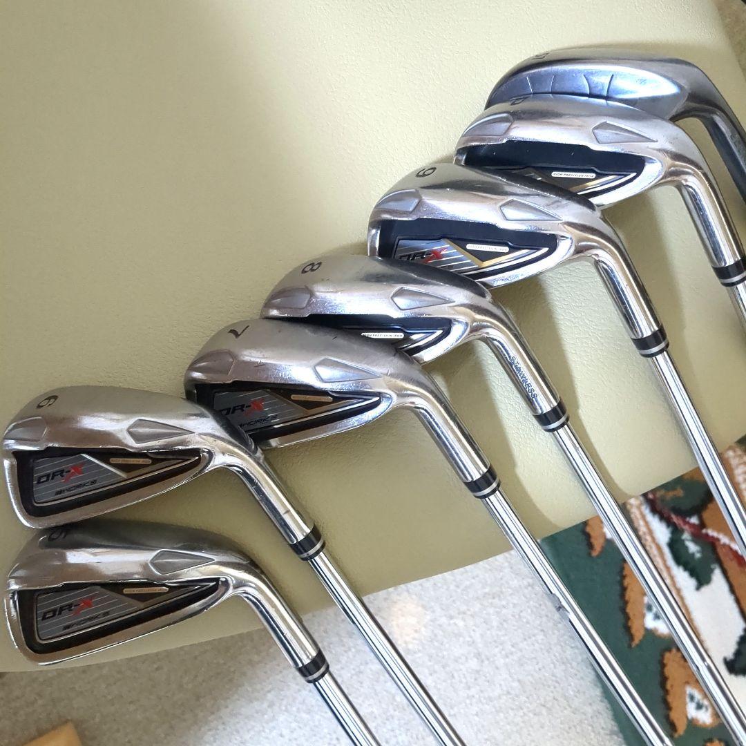 ドラコン王メーカーワークスDRT-X アイアンセット + ドライバー