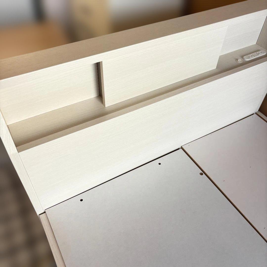 ニトリ　収納ベッド　チェストベッド　シングル　フレームのみ「埼玉県北西部配達限定