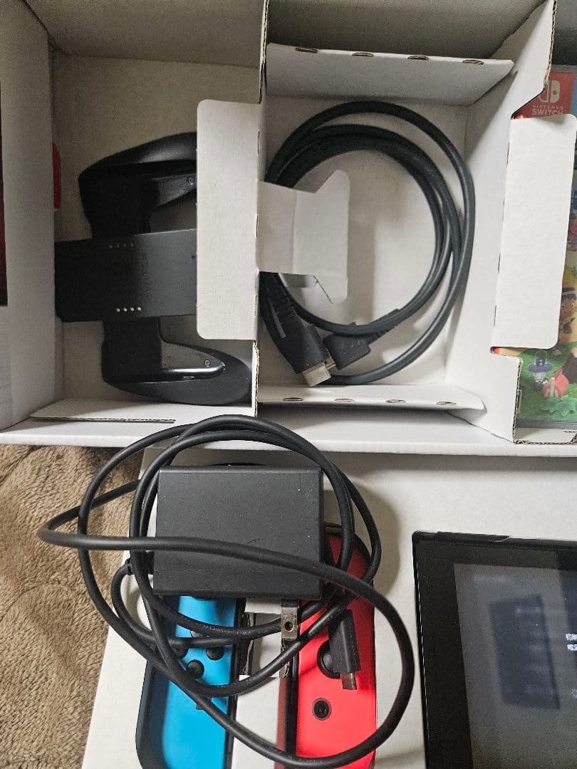 KJ Nintendo Switch 本体 ソフト２本