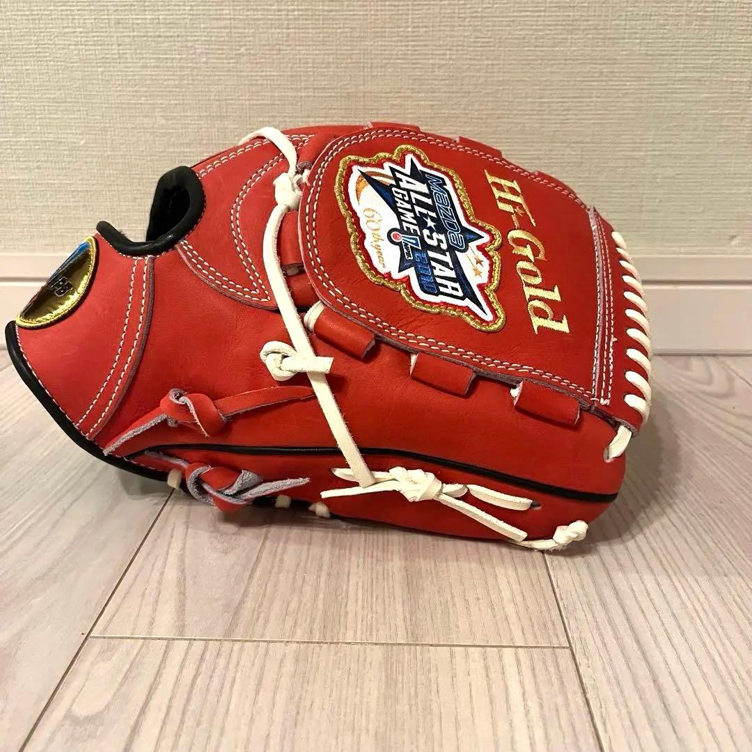 入手困難 2010年限定 MAZDA ALL STAR Hi-Gold グローブ