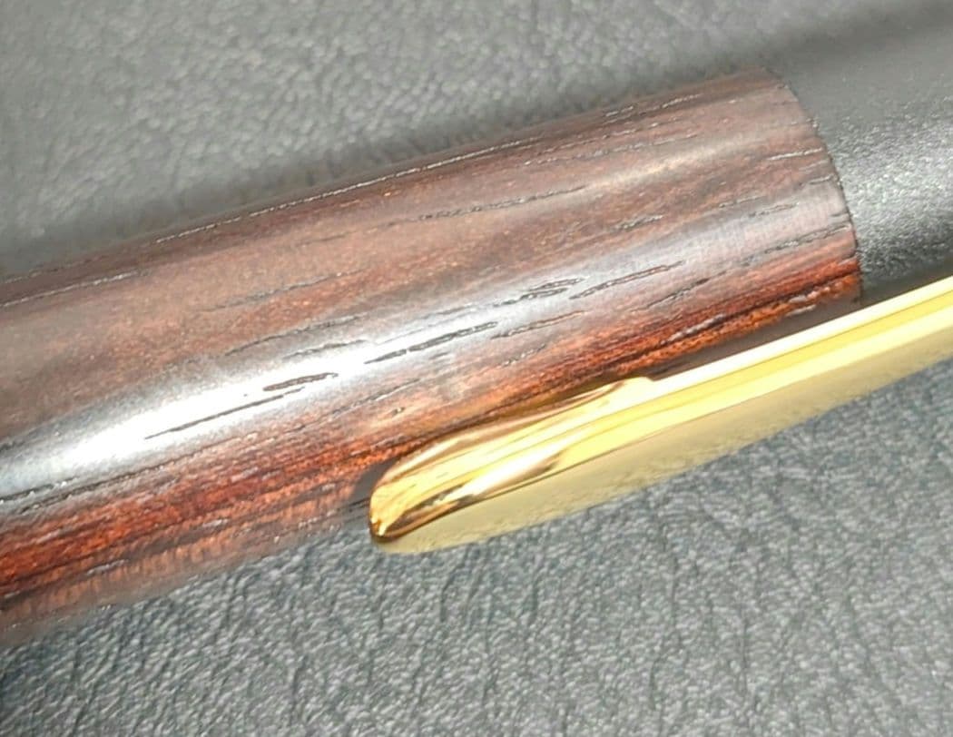 はには ボナンペン本紫檀シャープペンシル0.5mm真鍮金具