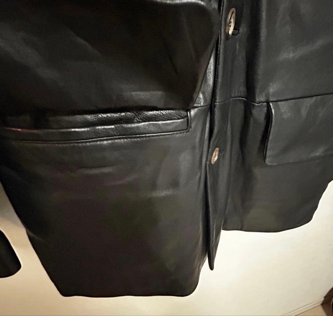 90s Vintage カーコート レザージャケット ラムレザー ビンテージ