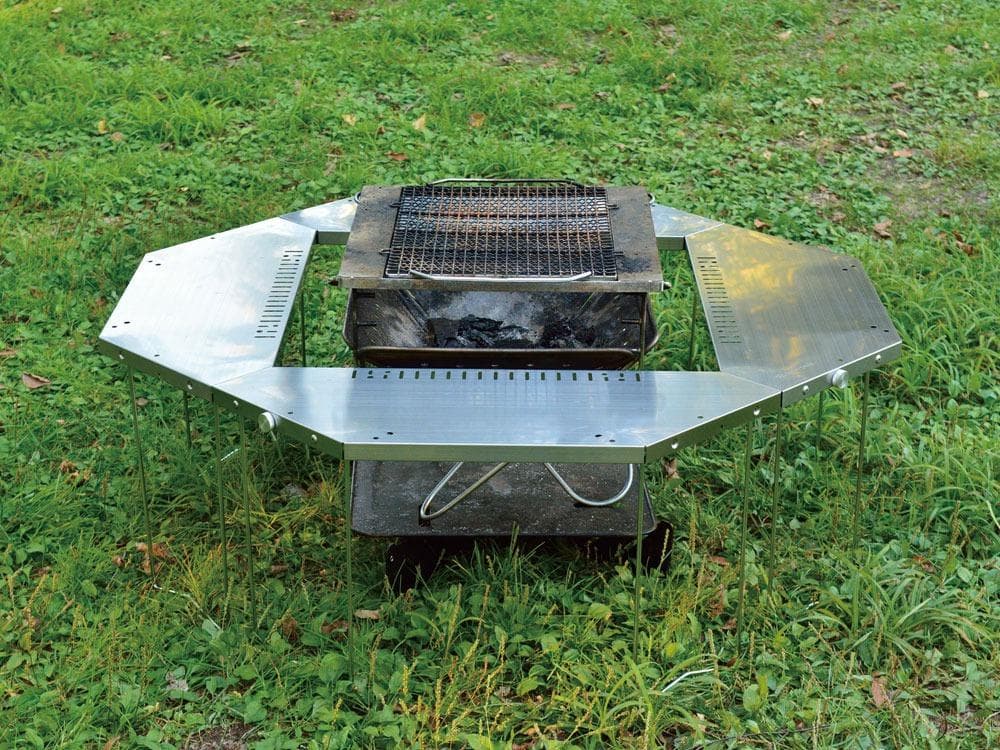 スノーピーク　ジカロテーブル　ステンレス製折りたたみ八角形テーブル