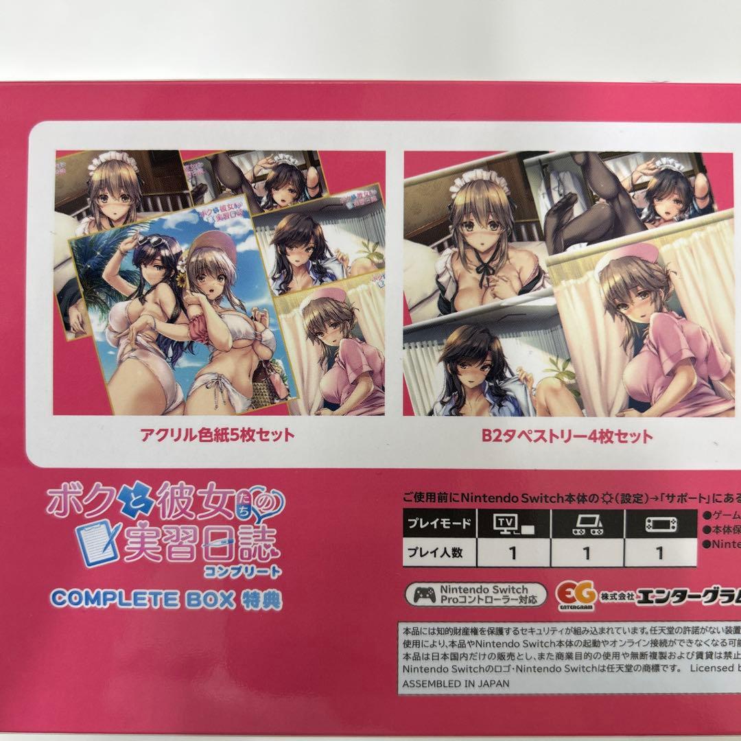 Switch ボクと彼女たちの実習日誌 限定版　新品未使用
