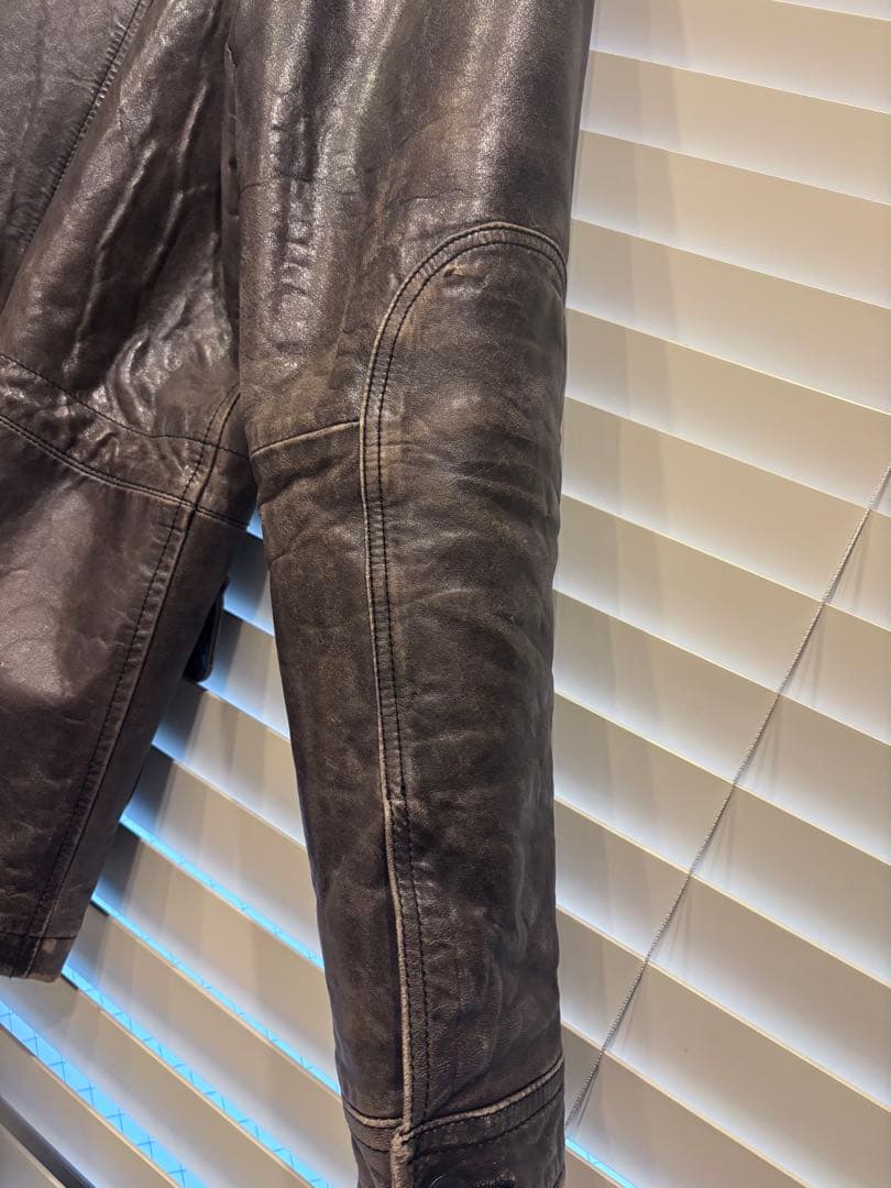 VERSACE JEANS COUTURE レザージャケット L