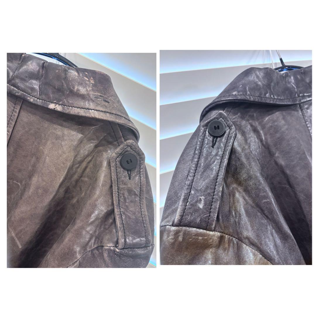 VERSACE JEANS COUTURE レザージャケット L