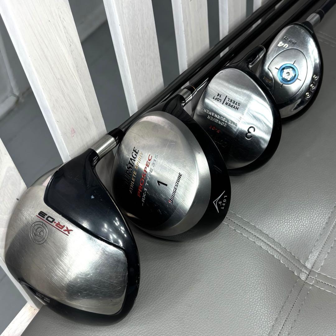 本格派 メンズゴルフクラブ 9本 ゴルフセット 豪華セット お試しセットおすすめ