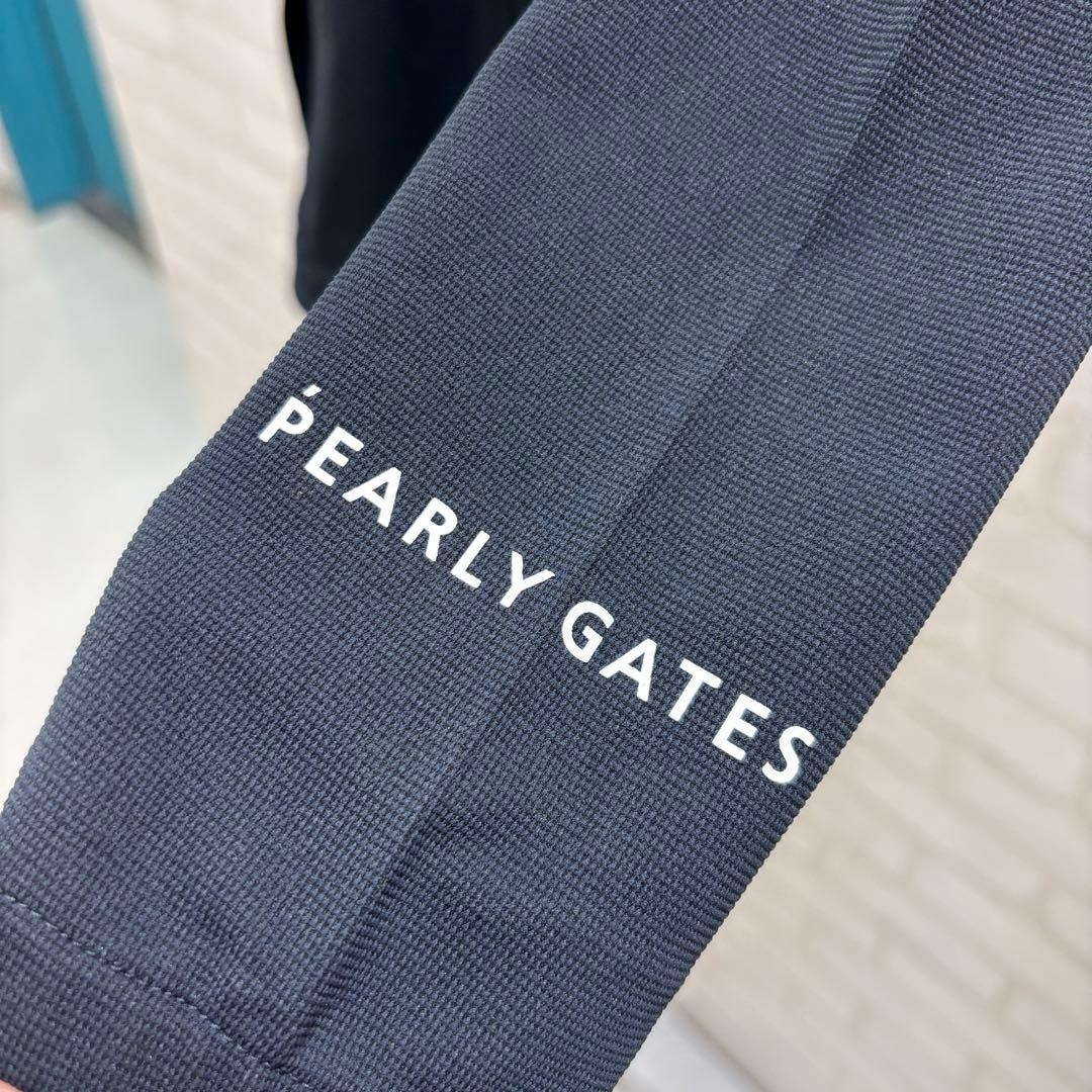 ★美品★ PEARLY GATES フード付き ジャケットブラック UVカット