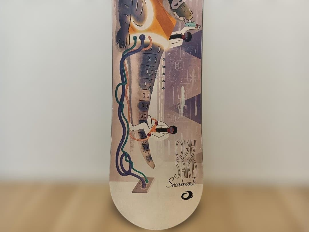 OGASAKA オガサカ スノーボード CT-IZL 156 ワニ