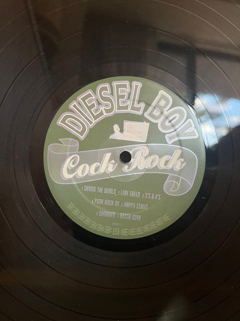 DIESEL BOY USパンク レコード96年オリジナル盤 1stアルバム