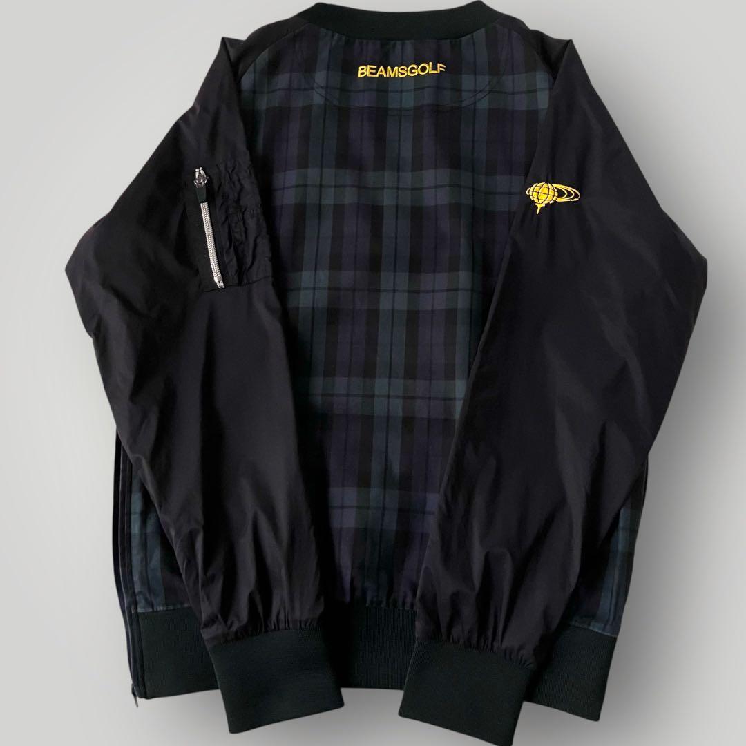 美品　BEAMS GOLFビームスゴルフ スニード　チェック　プルオーバー
