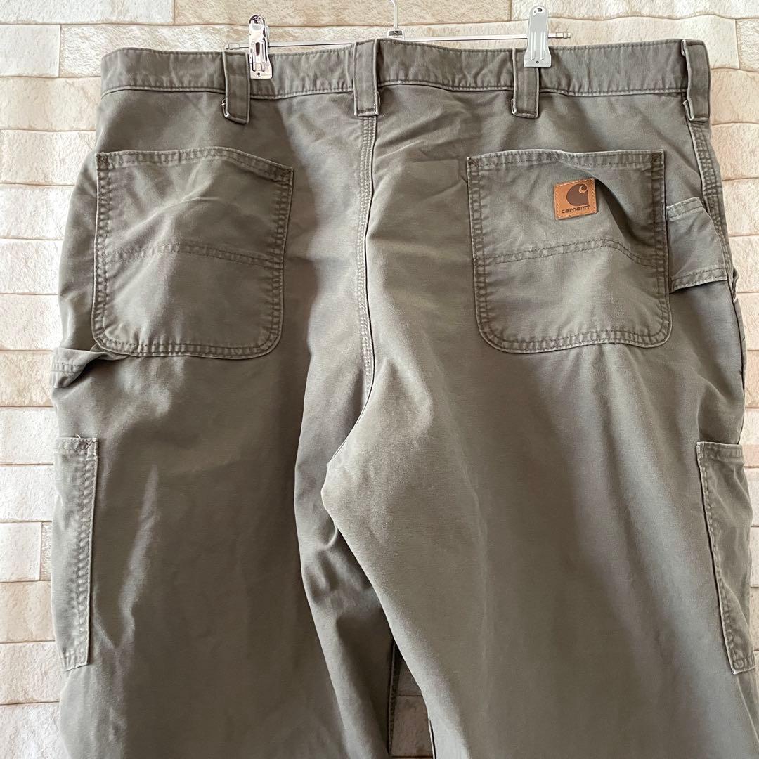 カーハート ペインターパンツ メキシコ製 革パッチ 42×30