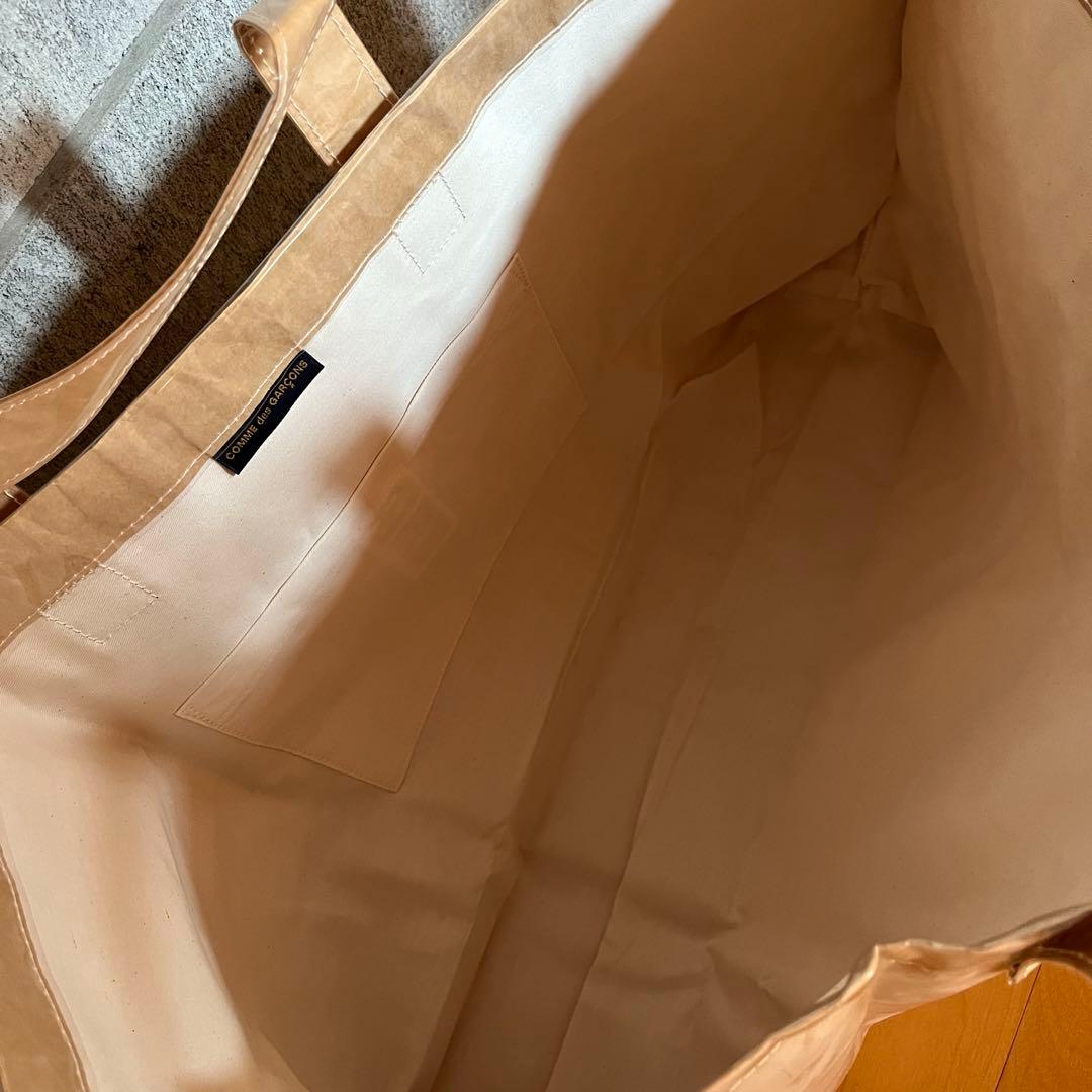 コムデギャルソン pvcトートバッグ