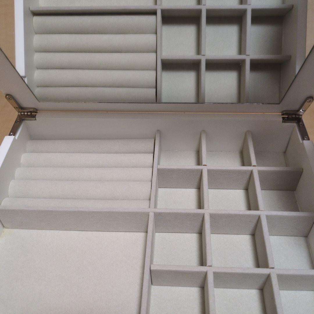 ニトリ ☆ アクセサリーボックス 5段 ☆ ホワイト 大容量 小物いれ