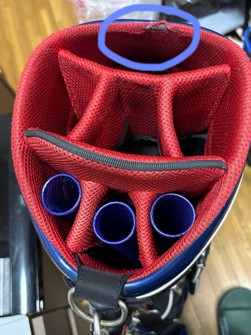 ルコックスポルティフのゴルフバッグ。アクセサリー