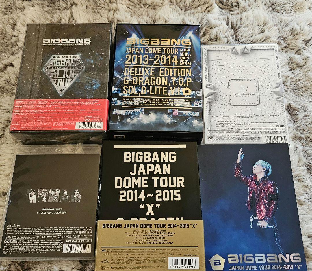 BIGBANG ツアー Blu-ray DVD　5枚セット