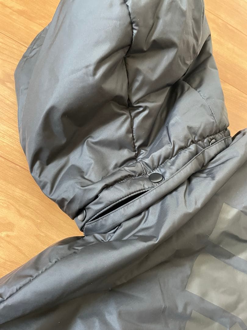 新品未使用　adidas アディダス　ベンチコート　ブラック　タグ付　160