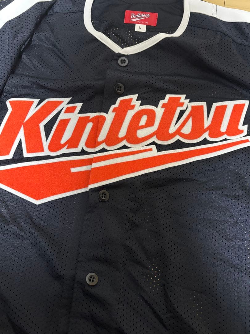 大阪近鉄バファローズ ユニフォーム ビジター 無地 背番号なし L