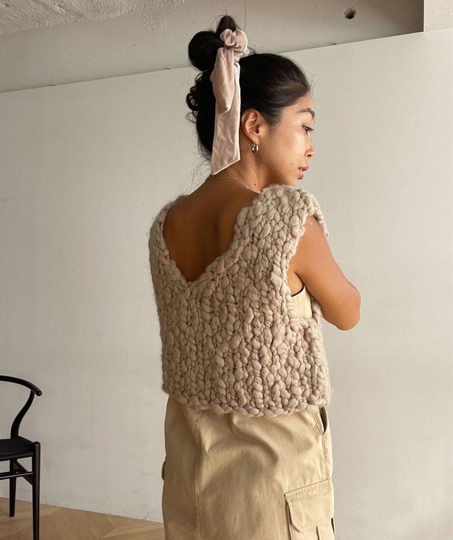 新品SeaRoomlynn HM extra warm 2wayニットベスト