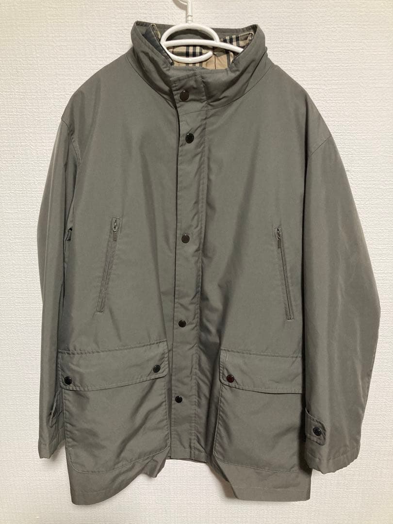 バーバリー　BURBERRYLONDON中綿コート ノバチェック ライナー付 L