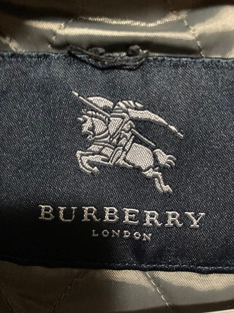 バーバリー　BURBERRYLONDON中綿コート ノバチェック ライナー付 L